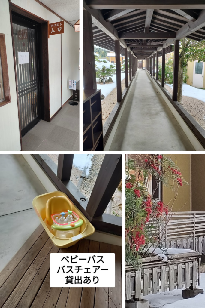 湯元 湯の川 別棟入口 通路